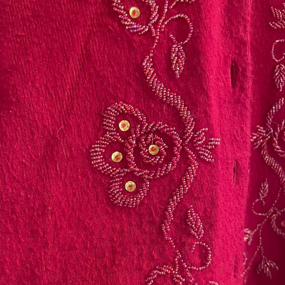 Vintage Beaded and Sequinned Cardigan - Picture 8 of 13